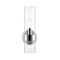 Z-Lite Datus 1 Light Wall Sconce, Polished Nickel & Clear 4008-1S-PN - alternate 6